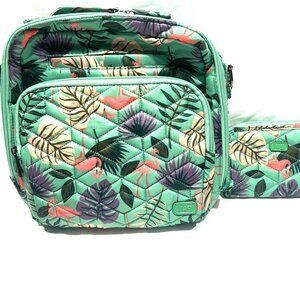 EUC Lug Ranger 2 and Matching Rodeo 2 Wallet in Awesome Flamingo Mint